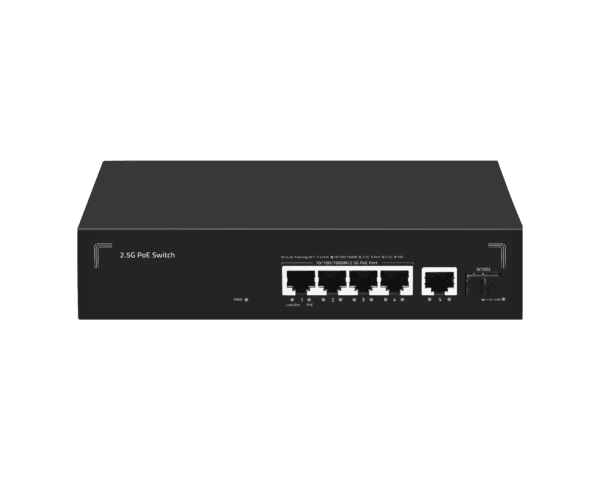 2.5G 10G 5-Ports Network PoE Switch