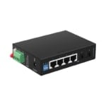 4 6 Ports Gigabit Unmanaged Industrial Ethernet PoE Switch