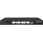 L3 managed 24 port poe switch with 4X10G SFP+