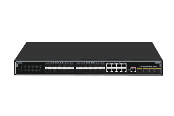 24 Ports L3 Managed Fiber Core Switch